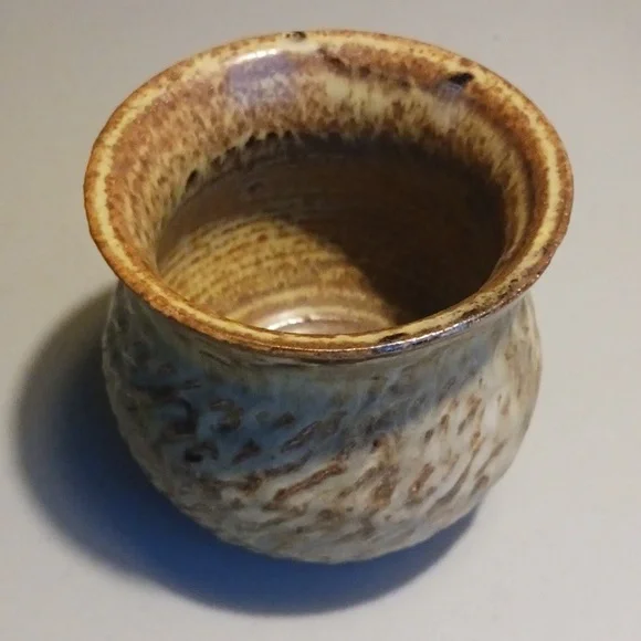 Ceramic Pottery Vintage Vase Hand Crafted Artist #eshopchicago - Picture 4 of 6